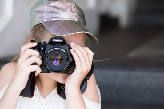 teaching children to take photos