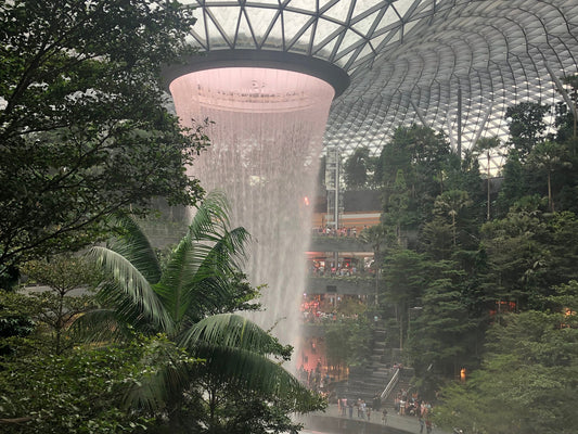 Changi Airport - Jewel Waterfall