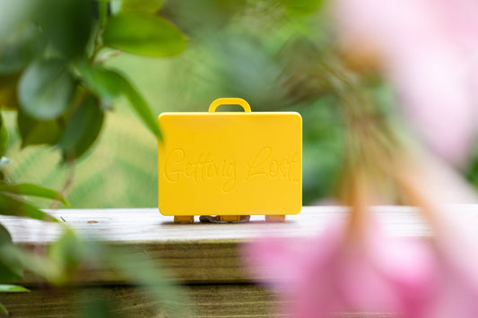 Sunshine Yellow Suitcase