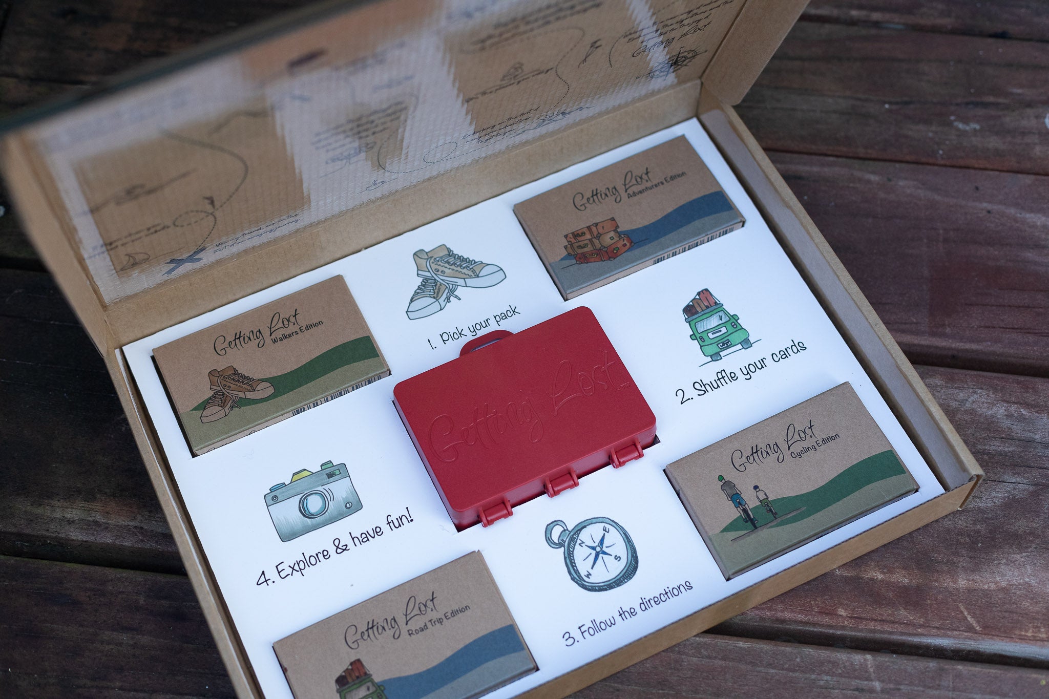 Customise your own Getting Lost Gift Box