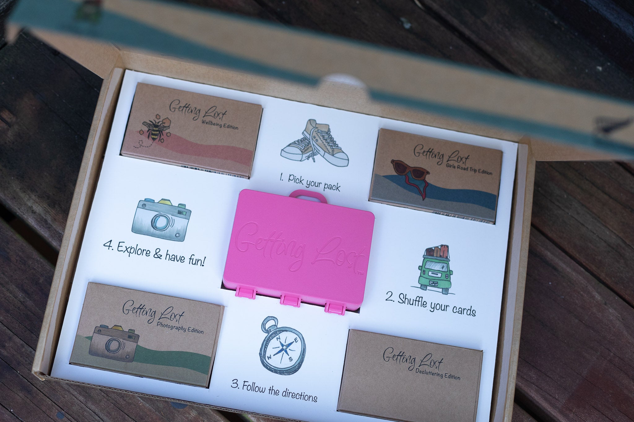 Customise your own Getting Lost Gift Box