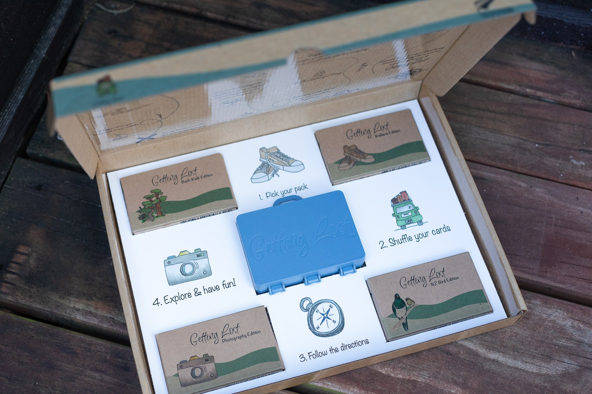 Customise your own Getting Lost Gift Box