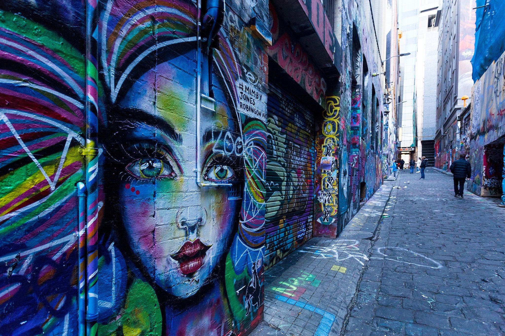 Getting lost in the lanes in Melbourne