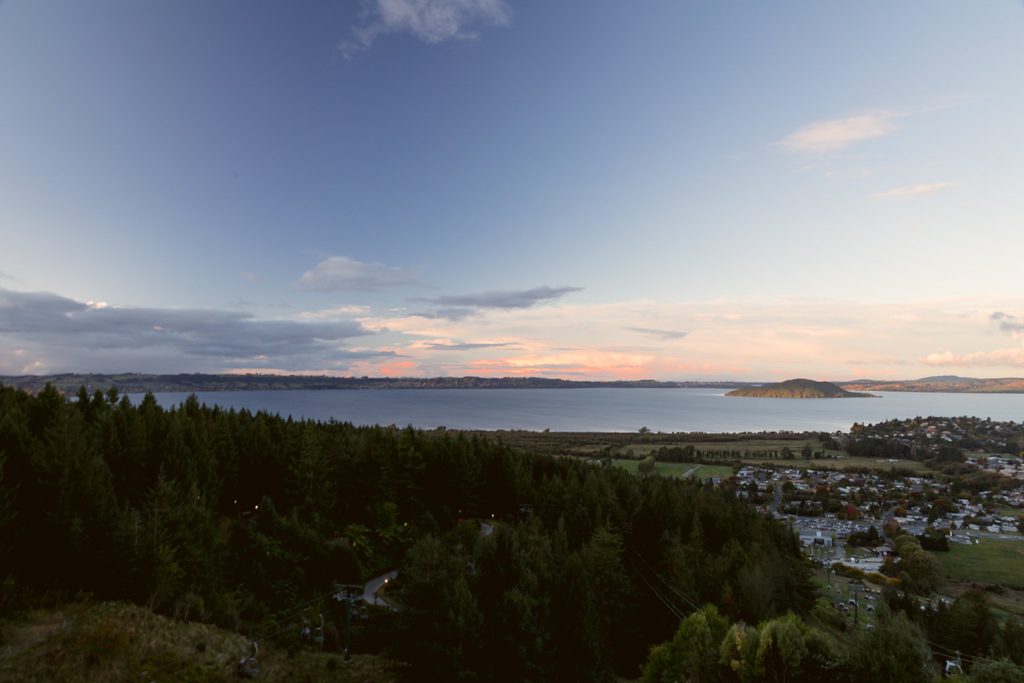 Skyline Rotorua Sunset
